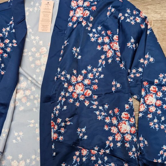 NWT Morgan Lane x FabFitFun Floral Robe L/XL - Picture 7 of 8